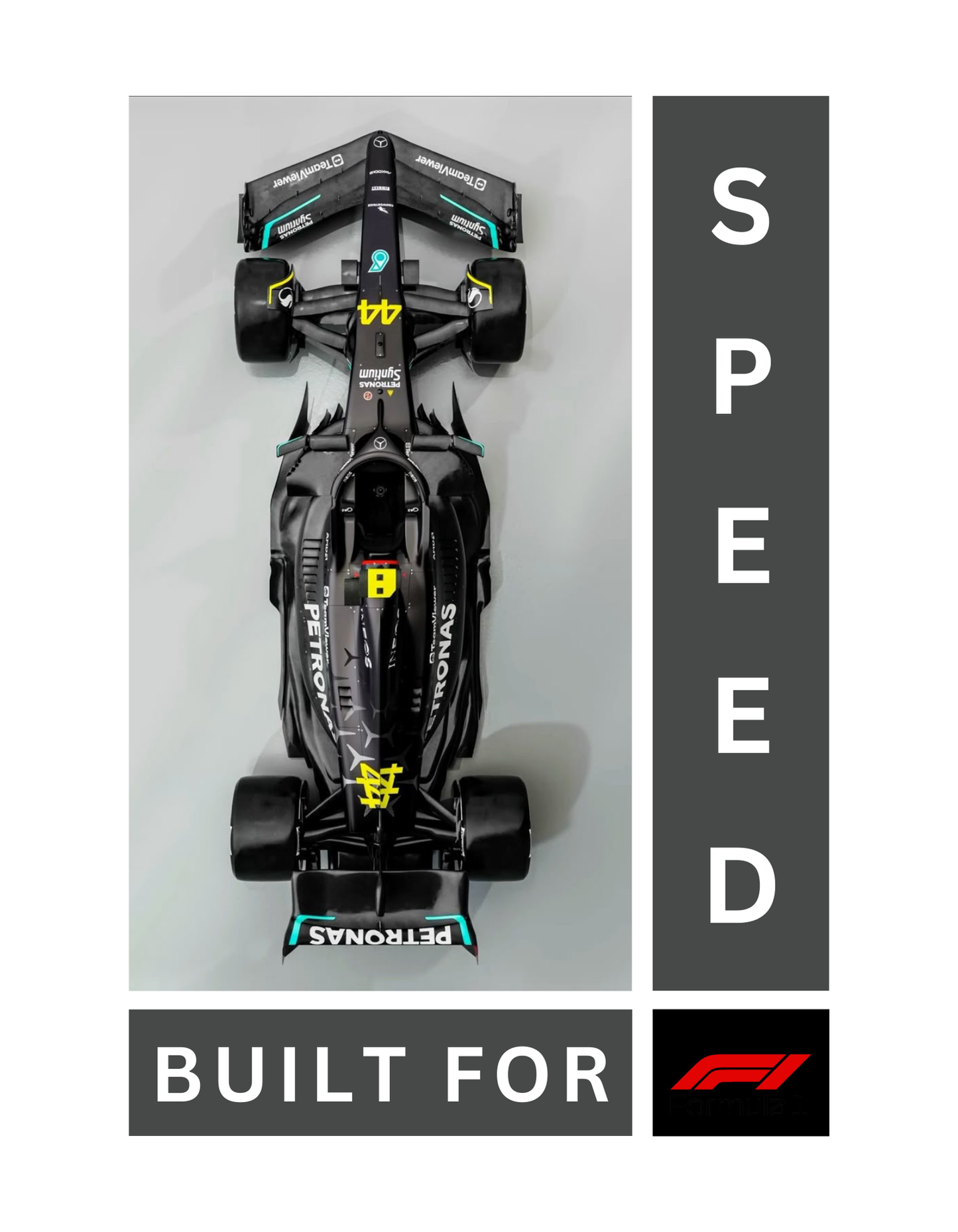 Oversized Formula - One Built for speed comfy Cotton T - Shirt
