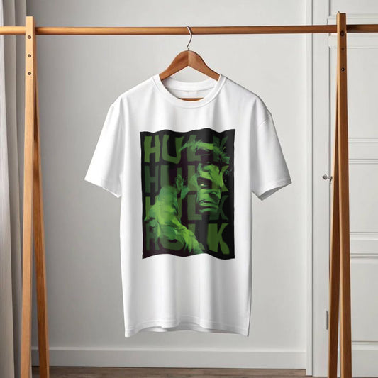 Oversized Hulk superhero Cotton T - Shirt