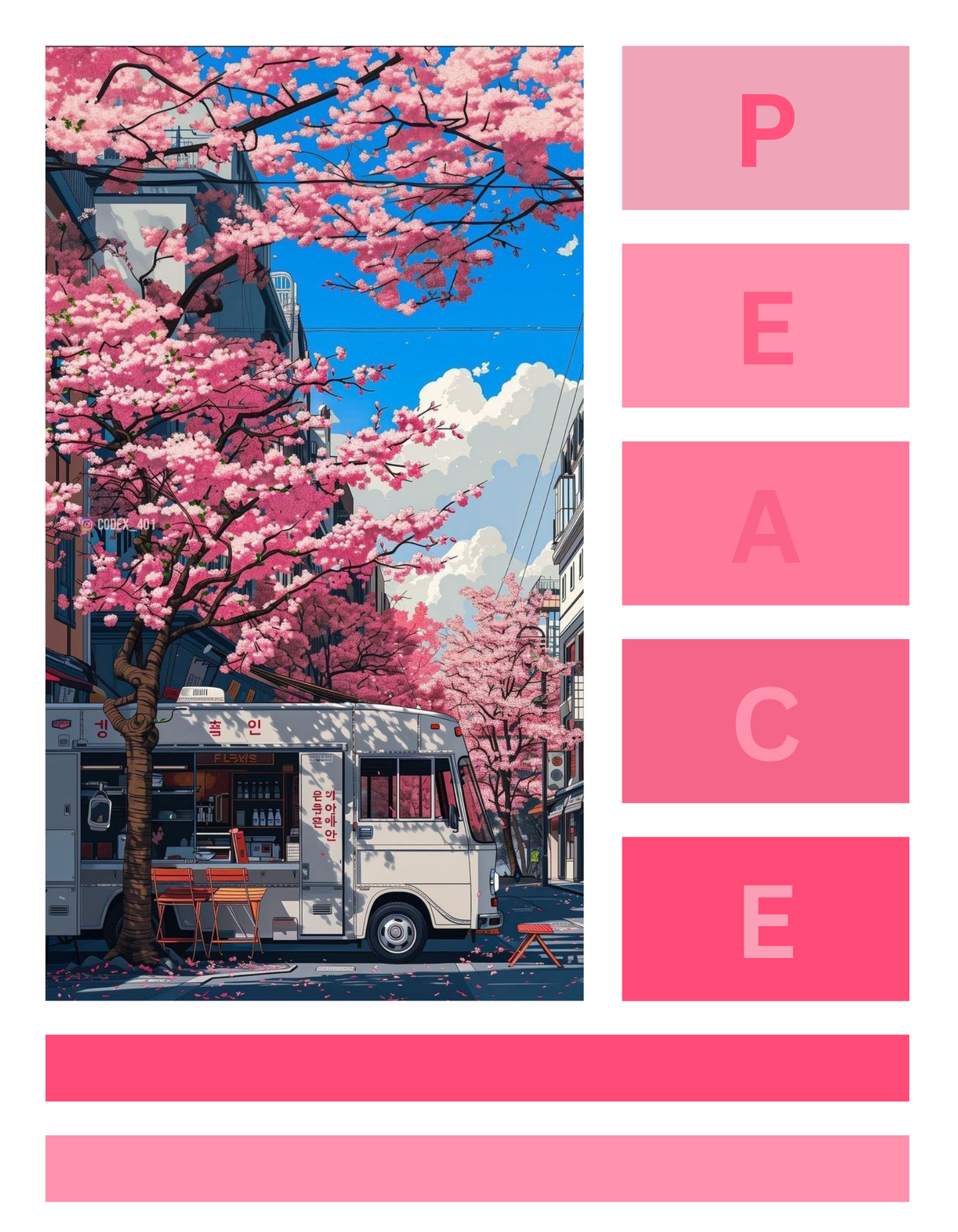 Oversized Peace printed comfy Cotton T - Shirt