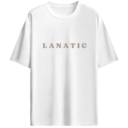 Oversized Unisex Lana's fans "LANATIC" Comfy cotton T - Shirt
