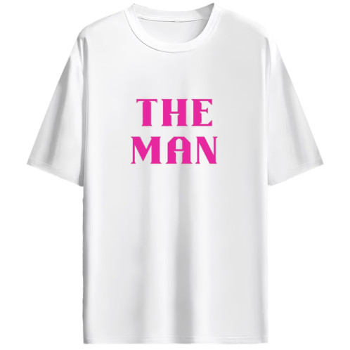 Oversized Unisex Taylor Swift's "The Man" Comfy cotton T - Shirt