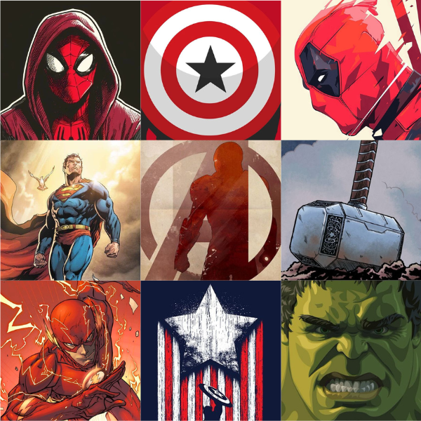 Superheroes Style