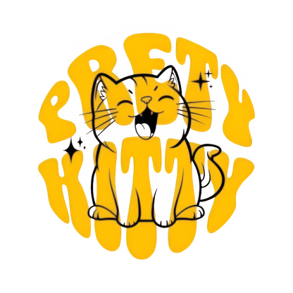 Oversized Unisex "pretty hitty" comfy Cotton T - Shirt